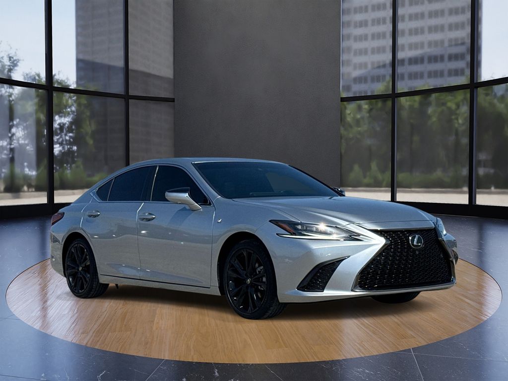 Iridium 2024 Lexus ES Hybrid Sedan Front-Wheel Drive Continuously Variable Transmission