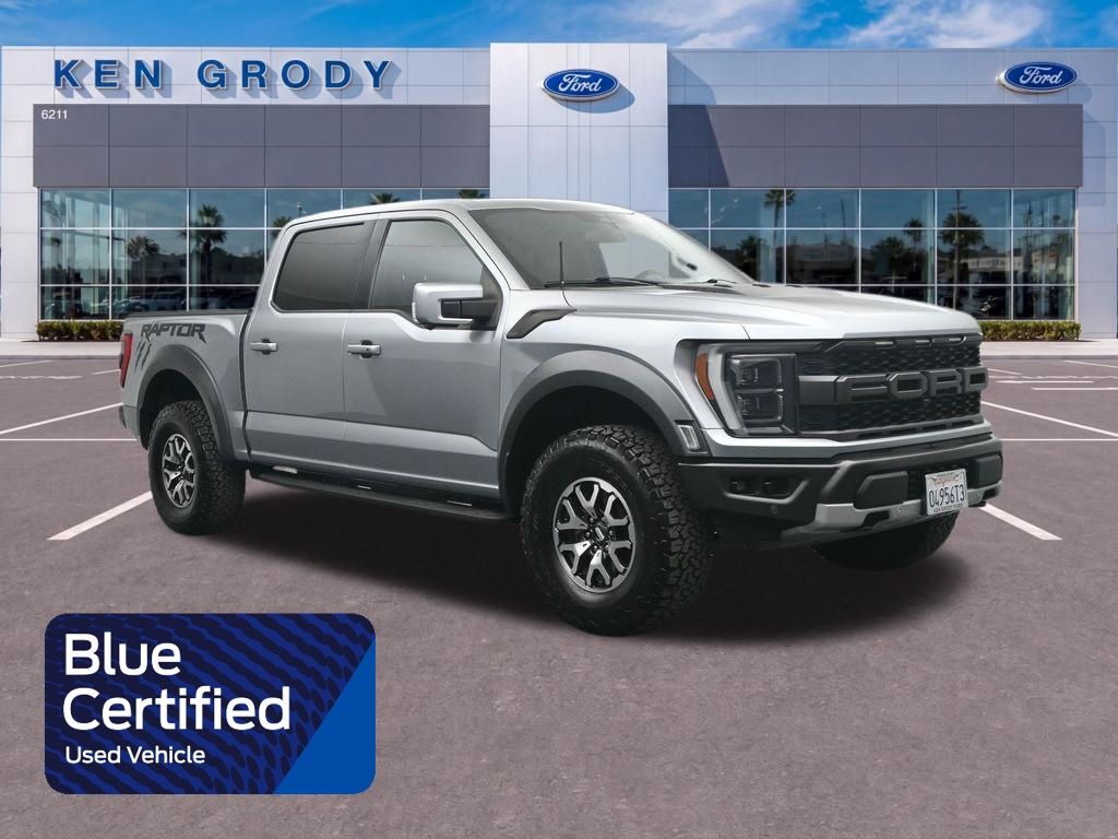 Iconic Silver Metallic 2023 Ford F-150 Pickup Truck Four-Wheel Drive Automatic