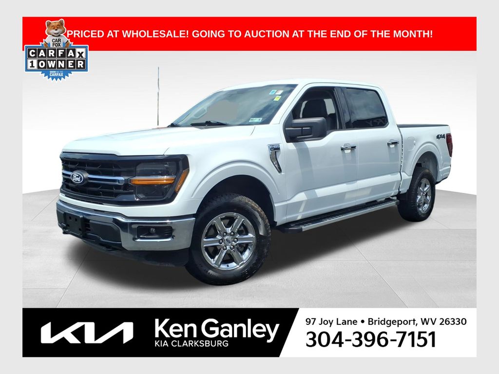 Harbor Gray Metallic Clearcoat 2025 Ford F-150 Pickup Truck Four-Wheel Drive Automatic