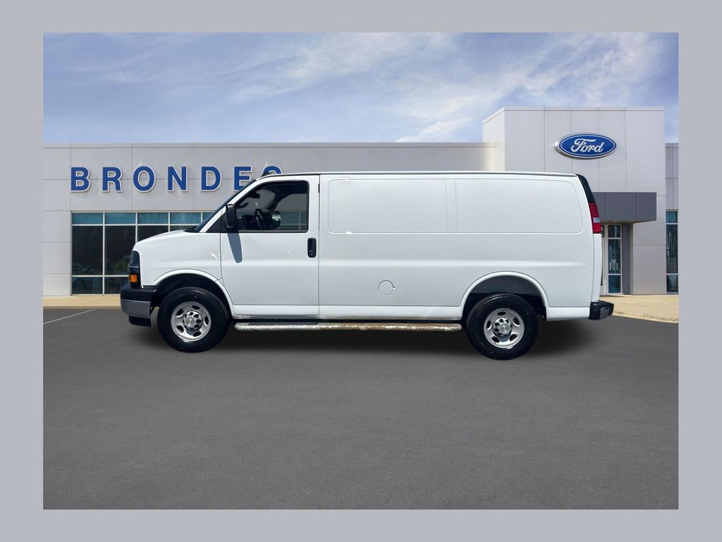 Summit White 2025 Chevrolet Express Cargo 2500 RWD Van Rear-Wheel Drive 8-Speed Automatic Overdrive
