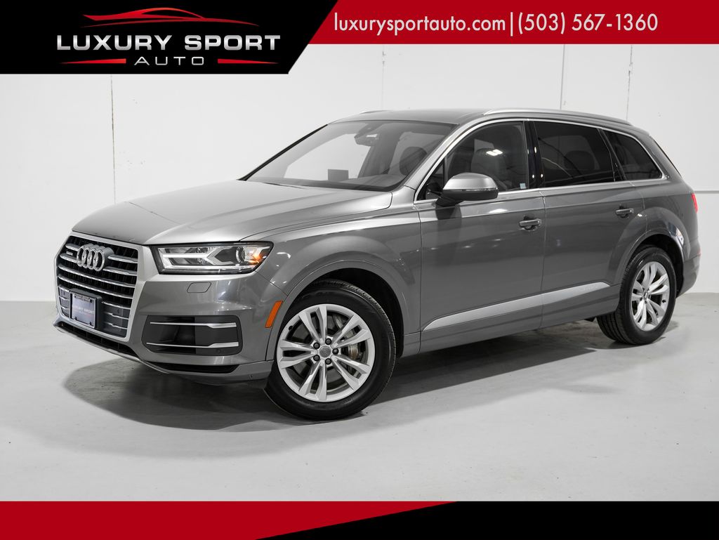 Graphite Gray Metallic 2017 Audi Q7 3.0T quattro Premium Plus SUV / Crossover All-Wheel Drive 8-Speed Automatic