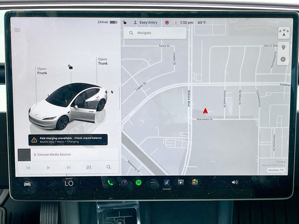 2025 Tesla Model 3 Long Range White at AutoSavvy Houston Northwest