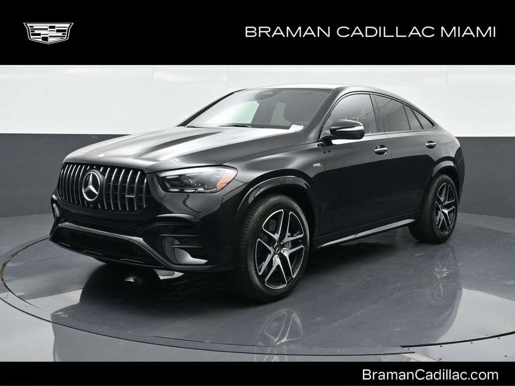 Black 2025 Mercedes-Benz GLE AMG GLE 53 4MATIC+ SUV / Crossover All-Wheel Drive 9-Speed Automatic