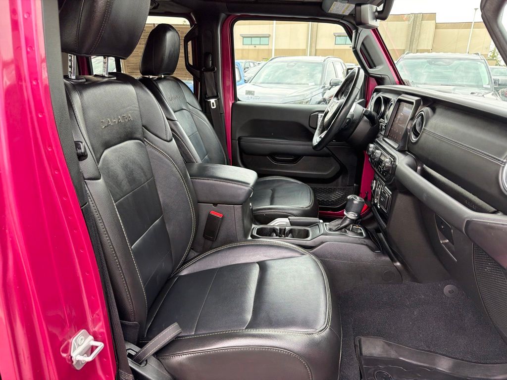 Used 2022 Red Jeep Unlimited Sahara 4xe image 19