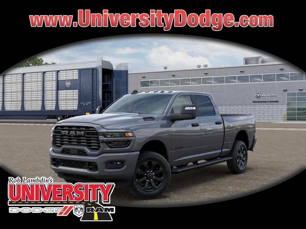Ceramic Gray Clearcoat 2026 RAM 2500 Pickup Truck Four-Wheel Drive 8-Speed Automatic
