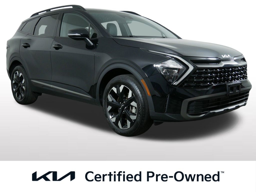 Ebony Black 2023 Kia Sportage SUV / Crossover All-Wheel Drive 8-Speed Automatic