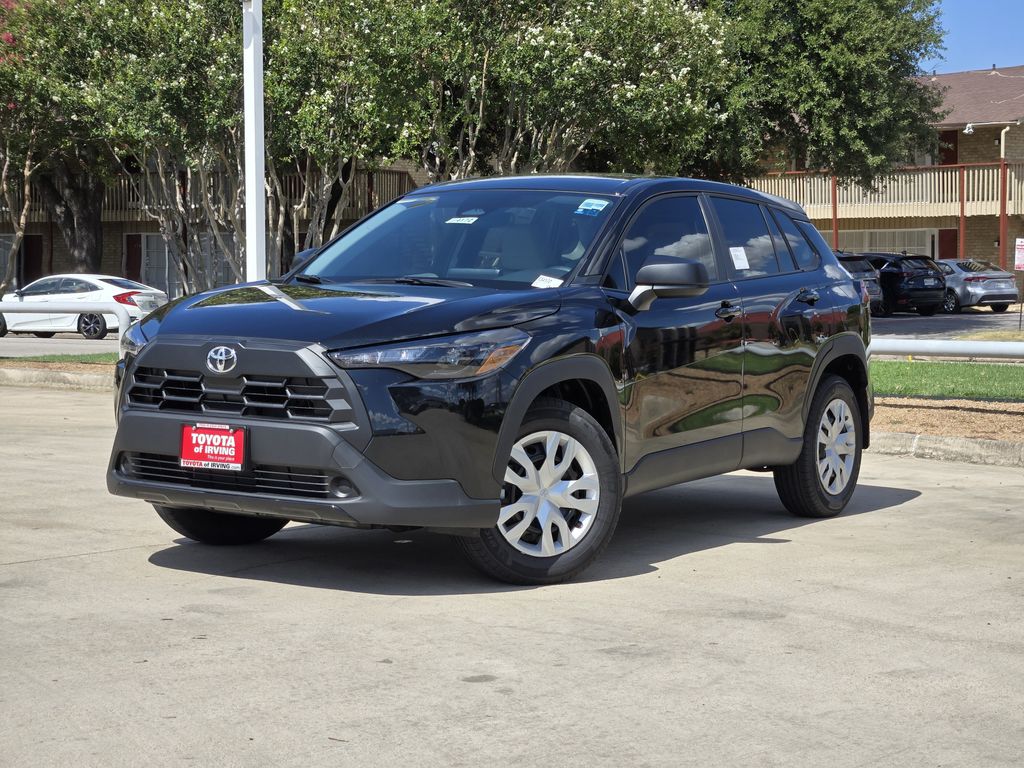 Jet Black 2026 Toyota Corolla Cross SUV / Crossover Front-Wheel Drive Continuously Variable Transmission