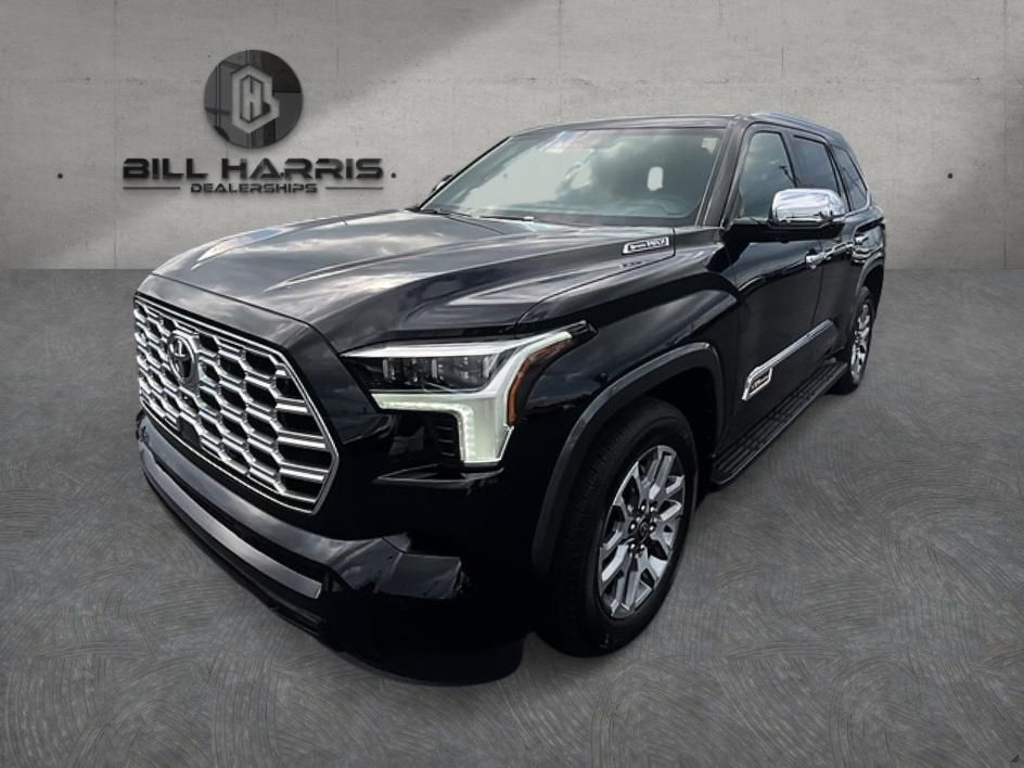 Midnight Black Metallic 2026 Toyota Sequoia SUV / Crossover Four-Wheel Drive Automatic