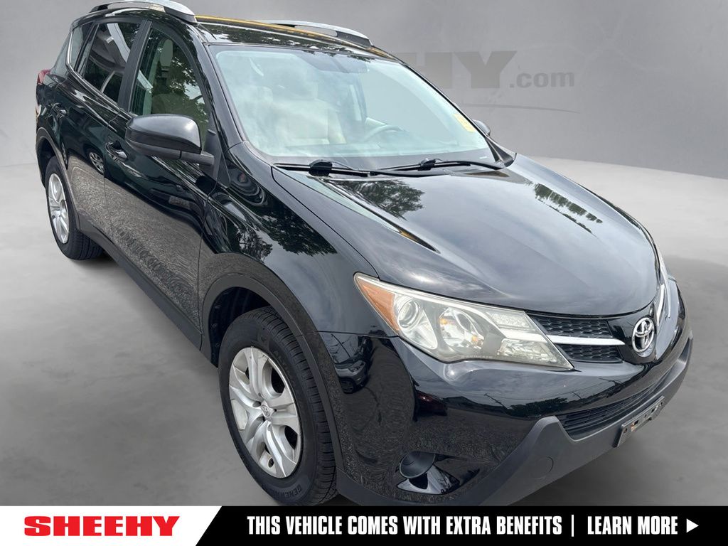 Black 2013 Toyota RAV4 LE AWD SUV / Crossover All-Wheel Drive 6-Speed Automatic