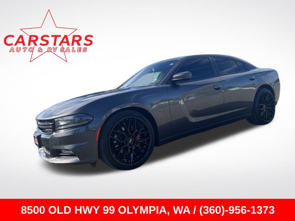 2017 Granite Crystal Metallic Clearcoat Dodge Charger R/T Sedan