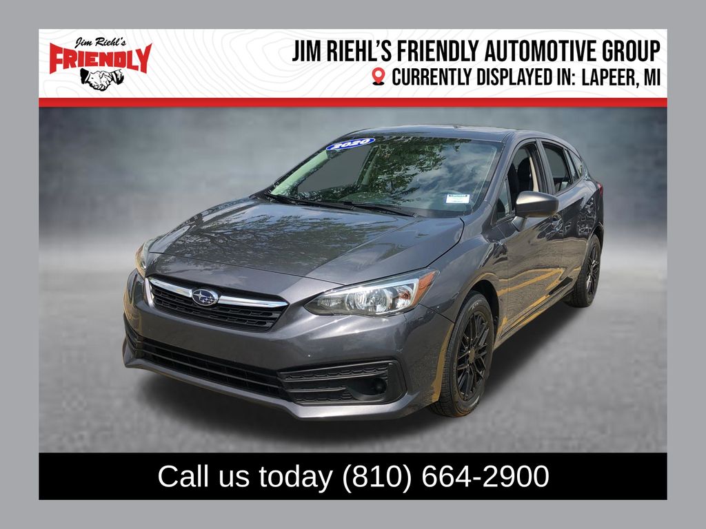 Magnetite Gray Metallic 2020 Subaru Impreza Hatchback All-Wheel Drive Continuously Variable Transmission