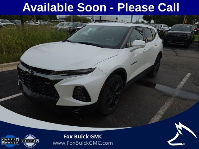 White (Iridescent Pearl Tricoat) 2020 Chevrolet Blazer SUV / Crossover All-Wheel Drive 9-Speed Automatic