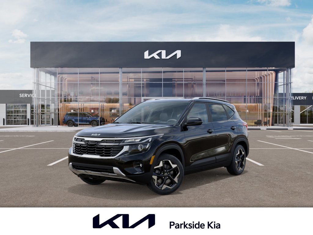 Black 2026 Kia Seltos SUV / Crossover All-Wheel Drive Continuously Variable Transmission