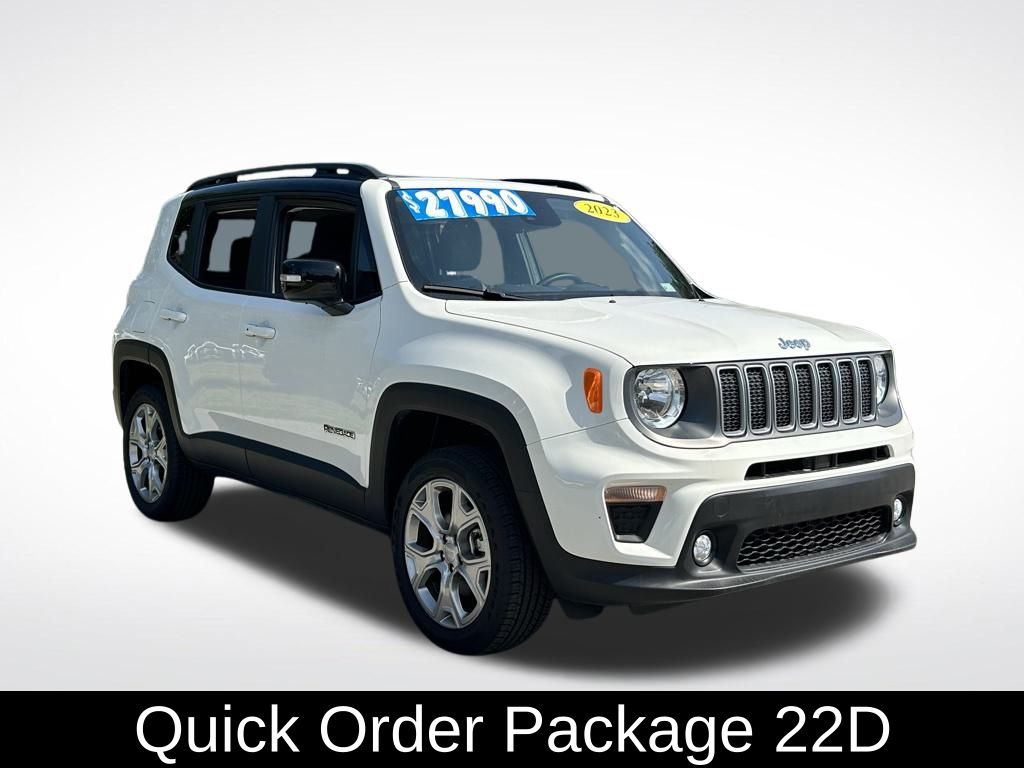 Used 2023 Jeep Renegade Limited with VIN ZACNJDD11PPP19577 for sale in Miami, FL