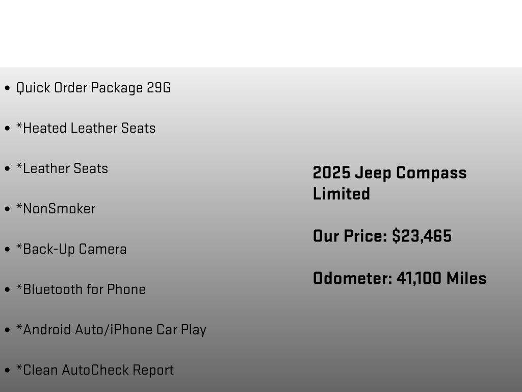 2025 Jeep Compass Limited - 5