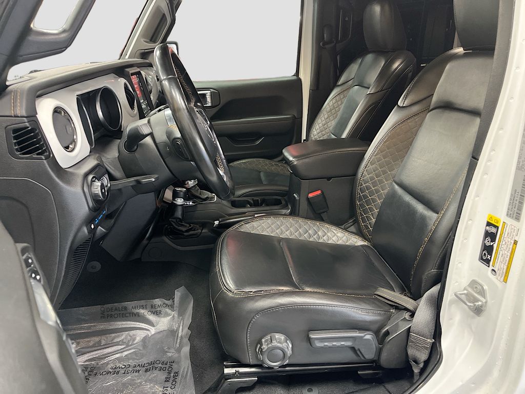 Used 2021 Bright White Clearcoat Jeep Unlimited Sahara High Altitude 4xe image 20