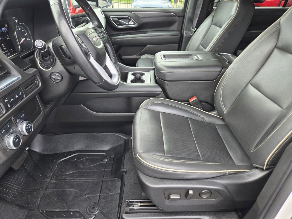 2021 GMC Yukon XL SLT White at Bayway Cadillac of The Woodlands