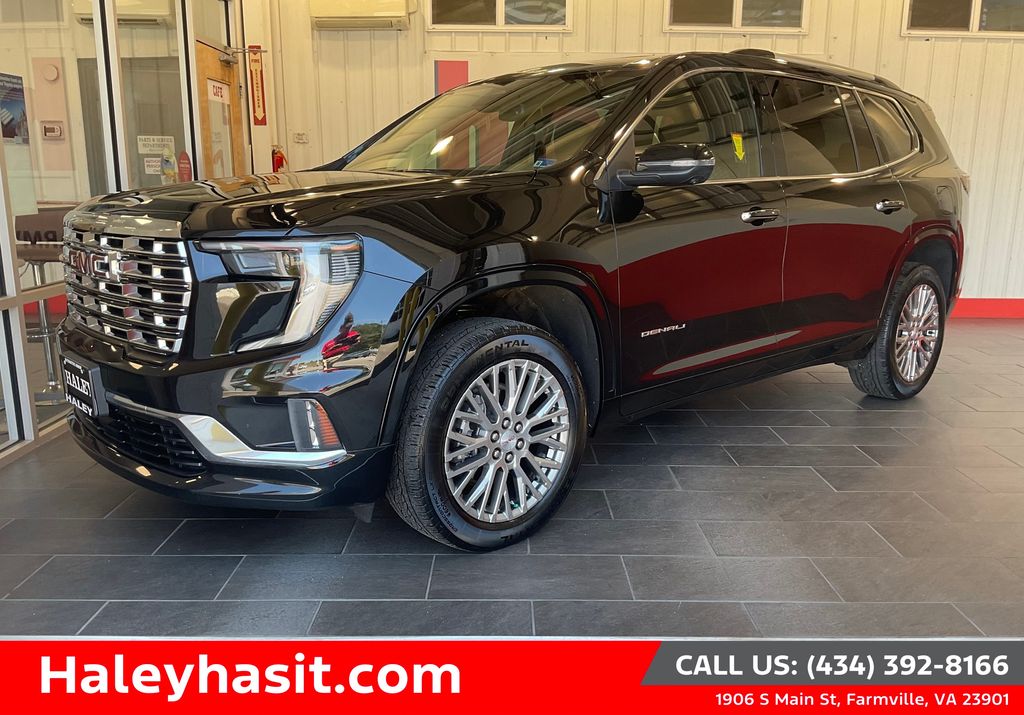Black (Ebony Twilight Metallic) 2025 GMC Acadia SUV / Crossover Front-Wheel Drive 8-Speed Automatic