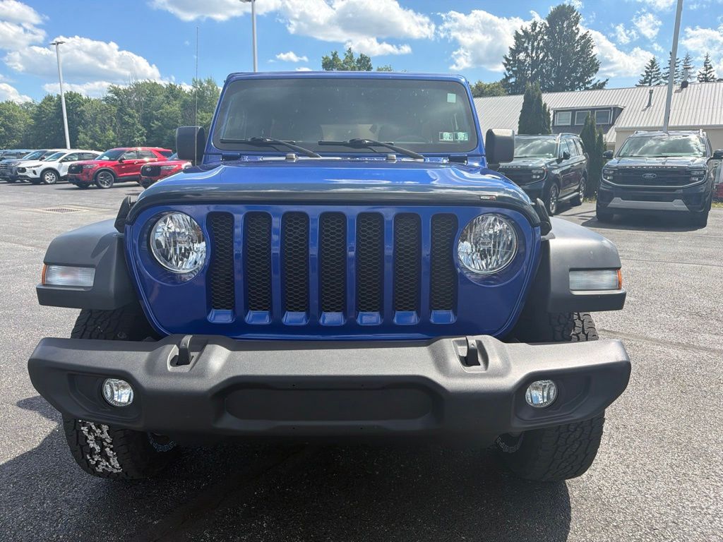 2019 Jeep Wrangler Unlimited Sport S Blue at South Hills CDJR