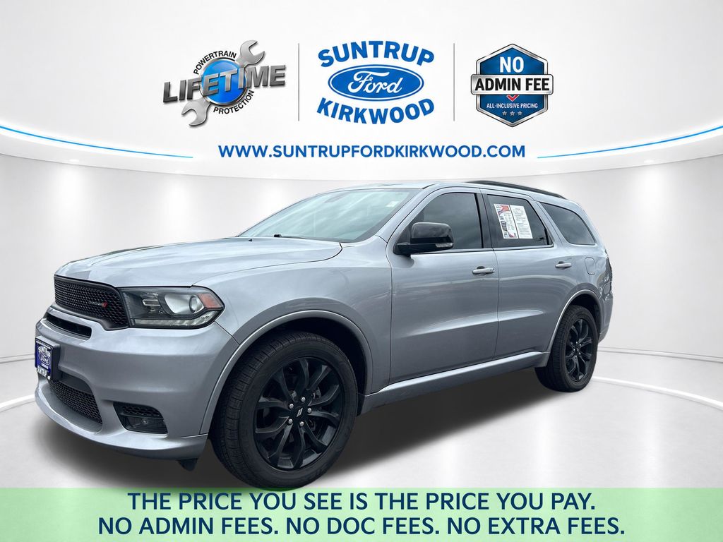 Silver (Billet Clearcoat) 2020 Dodge Durango SUV / Crossover All-Wheel Drive 8-Speed Automatic