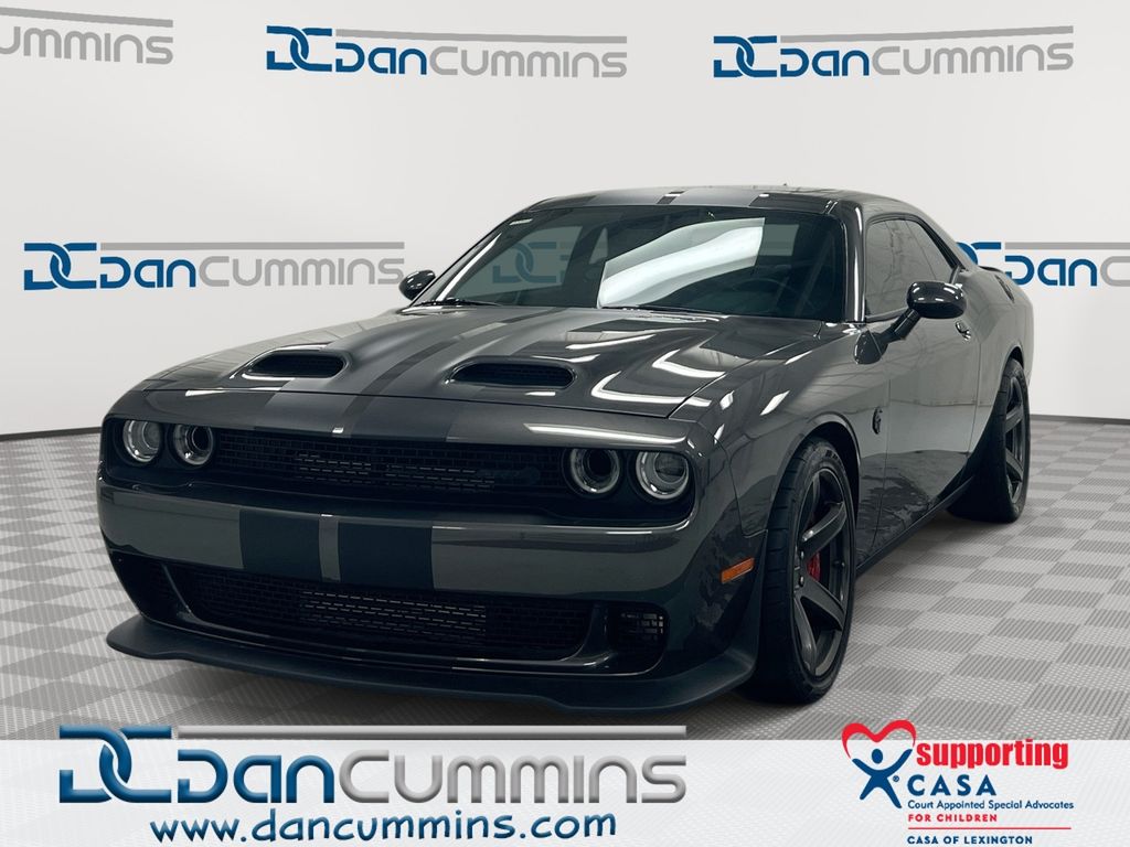 Gray (Granite Crystal Metallic Clearcoat) 2022 Dodge Challenger Coupe Rear-Wheel Drive 8-Speed Automatic