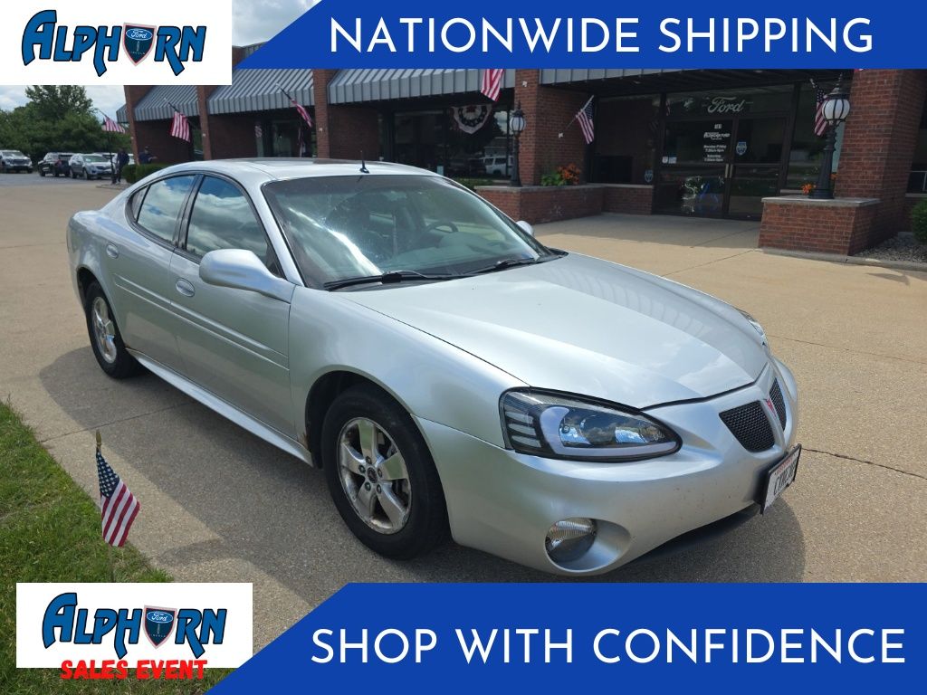 Galaxy Silver Metallic 2005 Pontiac Grand Prix GT Sedan Front-Wheel Drive 4-Speed Automatic Overdrive