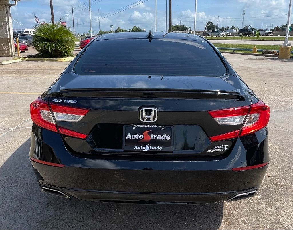 2020 Honda Accord Sport 2.0T Black at DeMontrond Auto Country