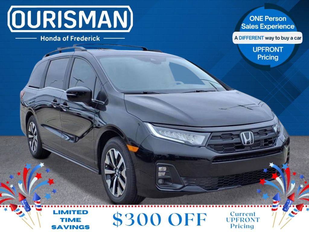 Crystal Black Pearl 2026 Honda Odyssey Minivan Front-Wheel Drive Automatic