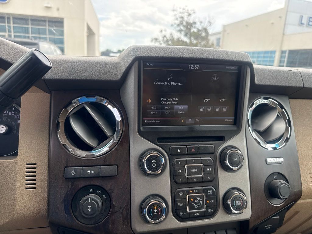 2014 Ford F-350SD Lariat White at Emmons Autoplex