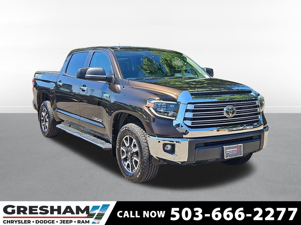 Smoked Mesquite 2019 Toyota Tundra Pickup Truck Four-Wheel Drive 6-Speed Automatic