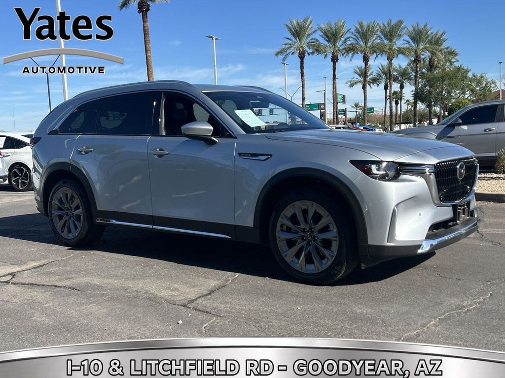 Sonic Silver 2025 Mazda CX-90 SUV / Crossover All-Wheel Drive 8-Speed Automatic
