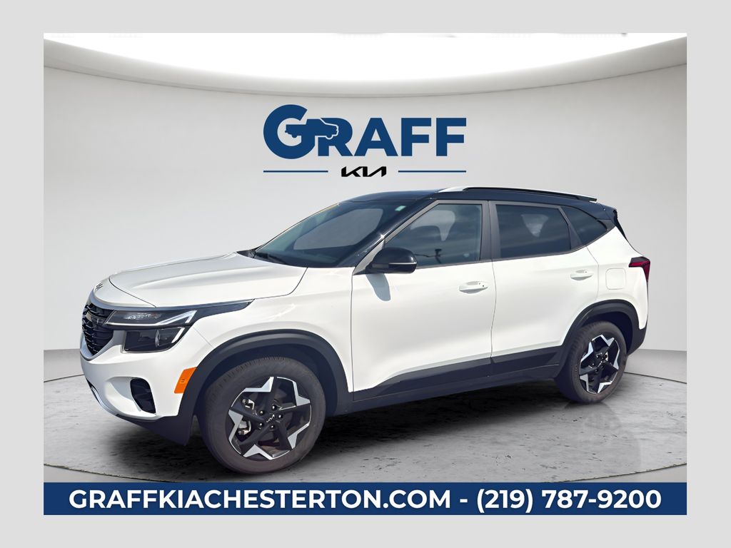 2025 Kia Seltos Blanco (Clear White/Black Roof) SUV/Crossover Tracción en las cuatro ruedas Transmisión variable continua