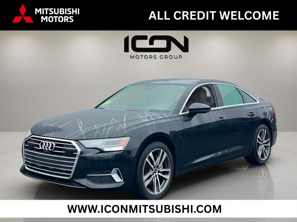 Black Metallic 2023 Audi A6 Sedan All-Wheel Drive Automatic