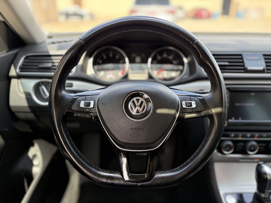 2019 Volkswagen Passat 2.0T Wolfsburg White at Joe Myers Mazda Kia