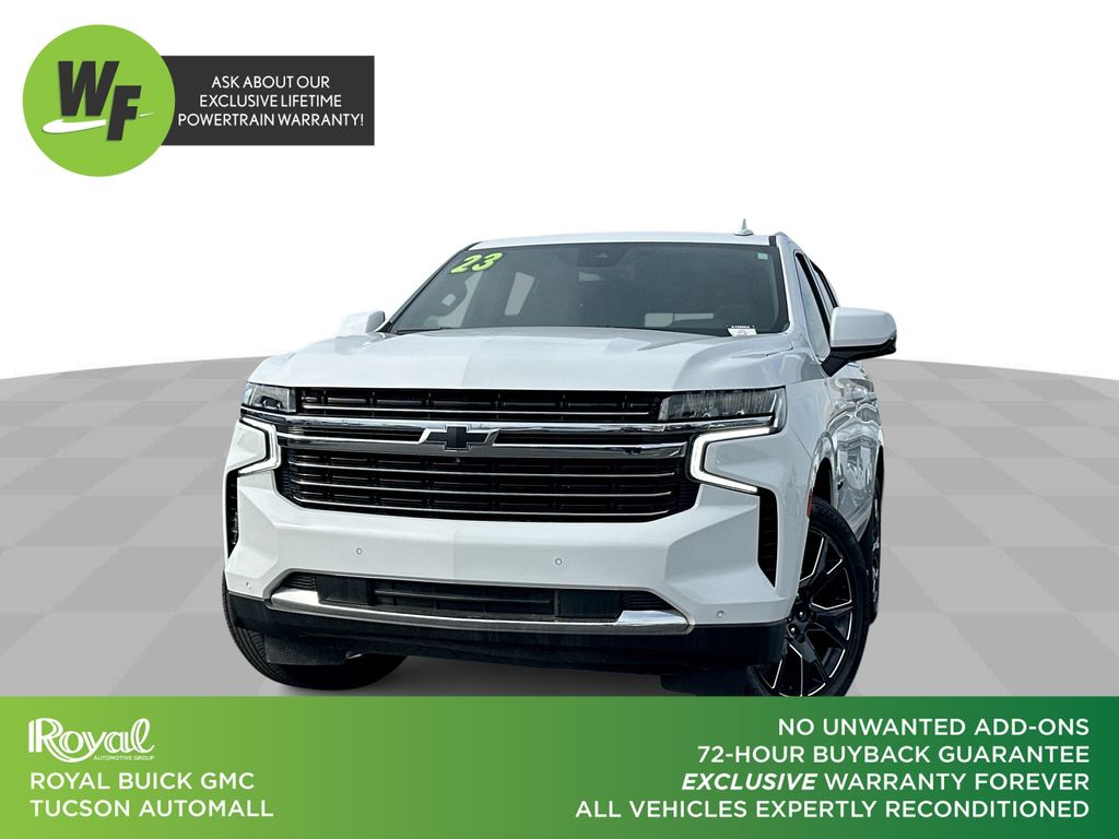Summit White 2023 Chevrolet Tahoe SUV / Crossover Four-Wheel Drive