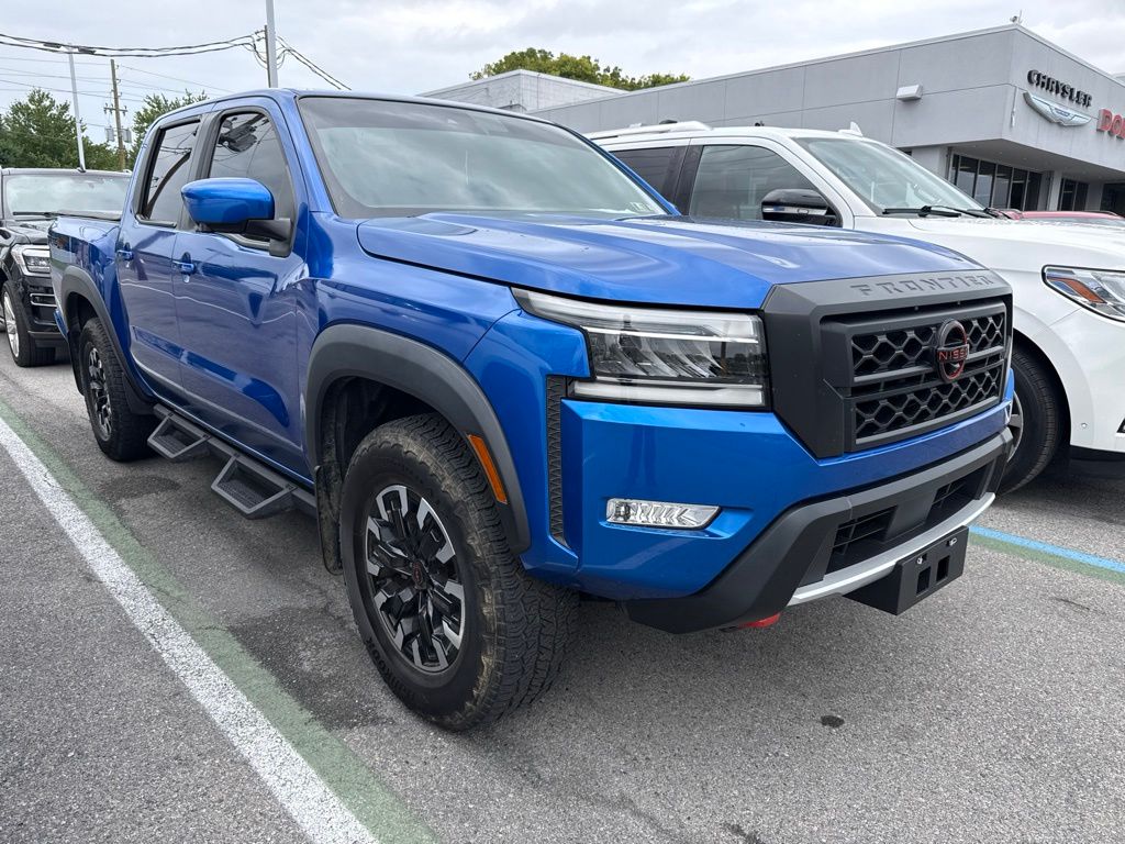 Bluestone 2024 Nissan Frontier Pickup Truck Four-Wheel Drive 9-Speed Automatic Overdrive