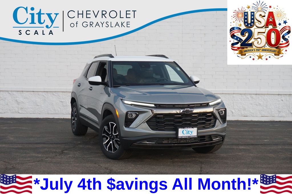 Sterling Gray Metallic 2025 Chevrolet Trailblazer SUV / Crossover Front-Wheel Drive Continuously Variable Transmission
