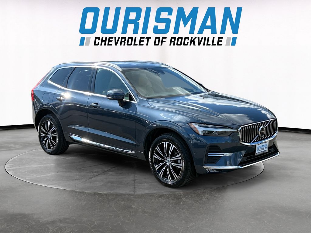 Denim Blue Metallic 2022 Volvo XC60 B5 Inscription FWD SUV / Crossover Front-Wheel Drive Automatic