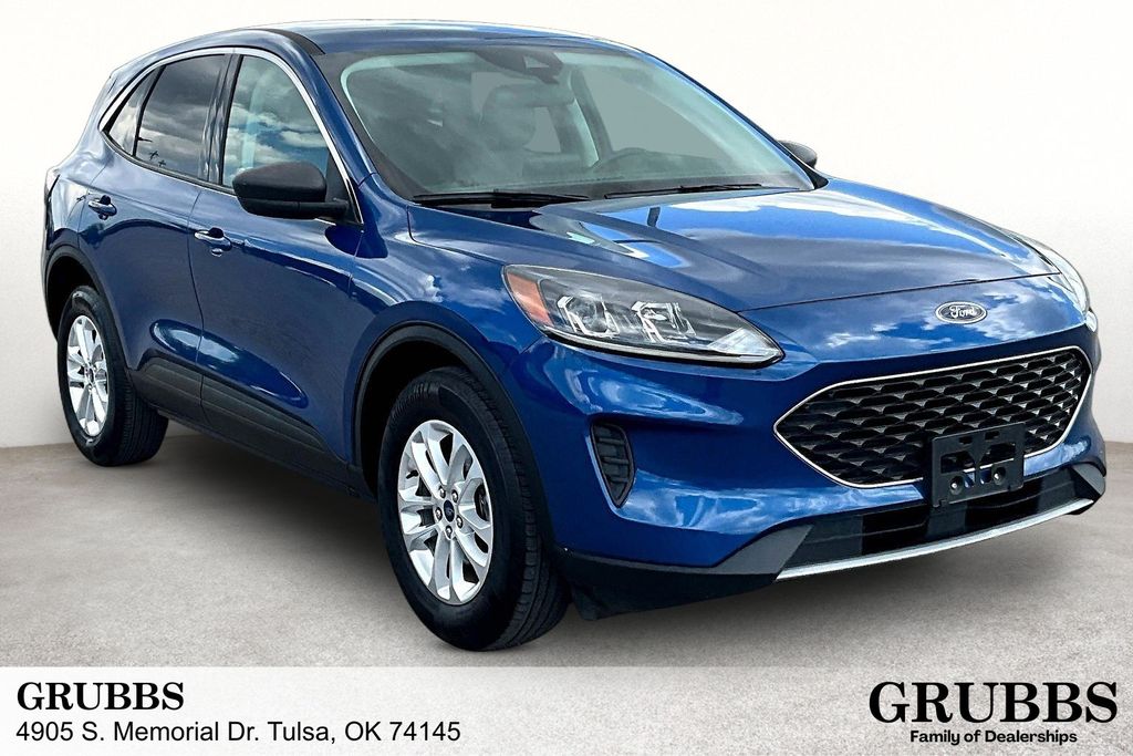 Blue Metallic 2022 Ford Escape SE AWD SUV / Crossover All-Wheel Drive 8-Speed Automatic