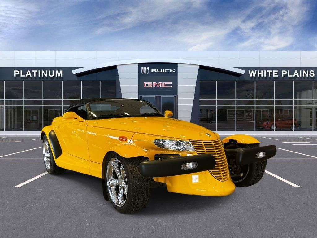 Prowler Yellow Clearcoat/Black Soft Top 2002 Chrysler Prowler 2 Dr STD Convertible Convertible Rear-Wheel Drive 4-Speed Automatic