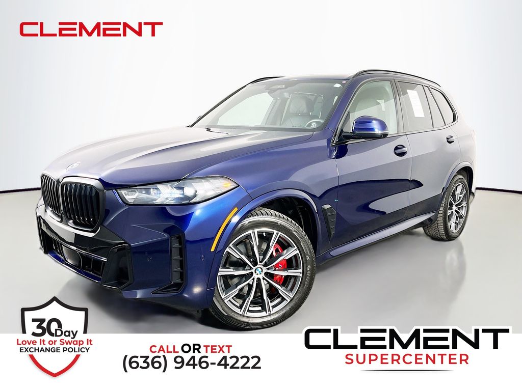 Tanzanite Blue II Metallic 2025 BMW X5 SUV / Crossover All-Wheel Drive 8-Speed Automatic