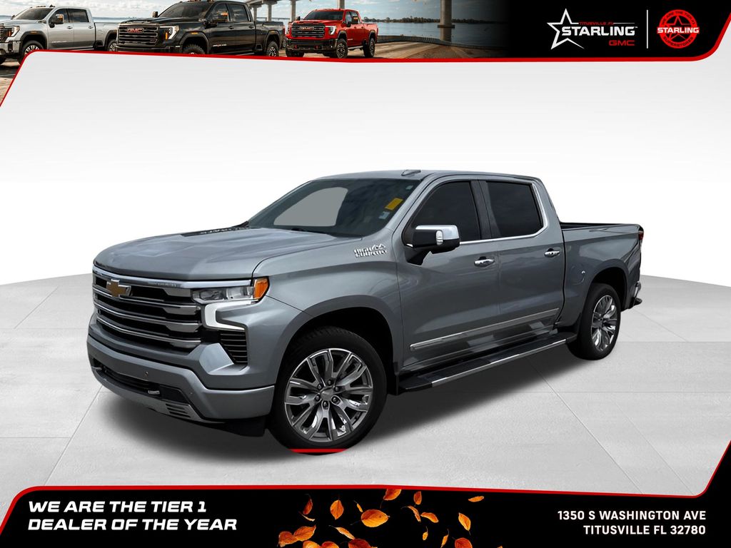 Sterling Gray Metallic 2024 Chevrolet Silverado 1500 Pickup Truck 4X2 Automatic