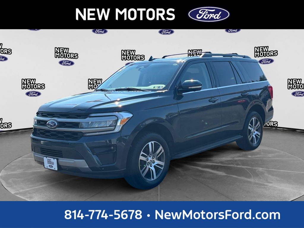 Blue Metallic 2024 Ford Expedition SUV / Crossover Four-Wheel Drive Automatic