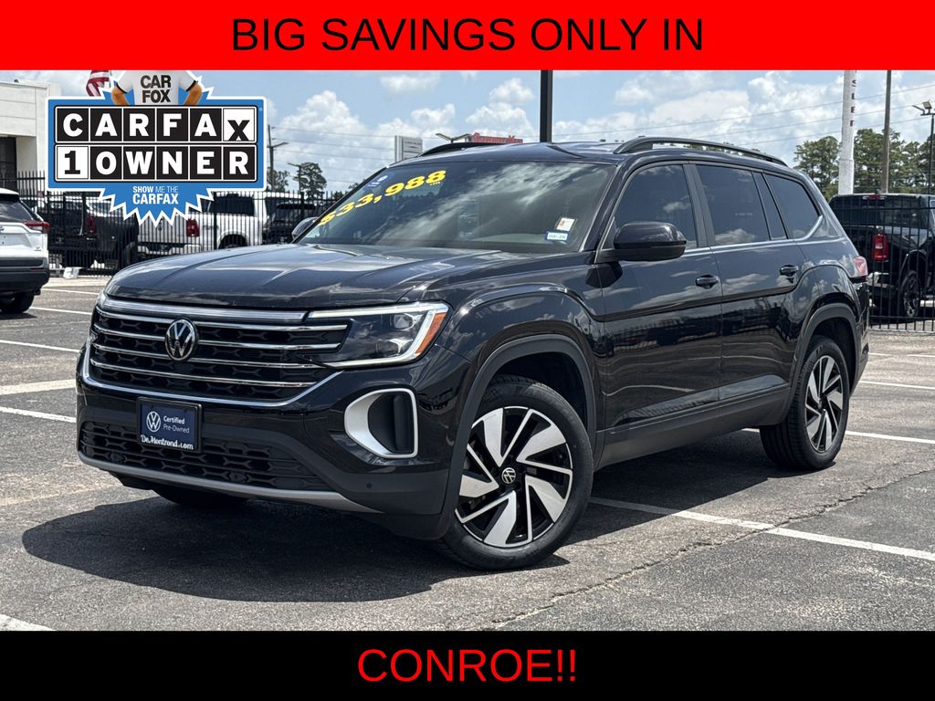 2024 Volkswagen Atlas 2.0T SE w/Technology Black at Cook Ford