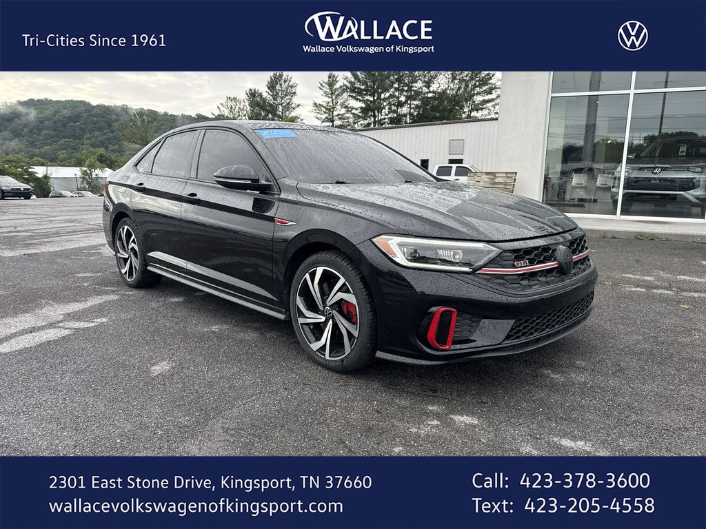 Deep Black 2023 Volkswagen Jetta GLI Sedan Front-Wheel Drive 7-Speed Dual Clutch