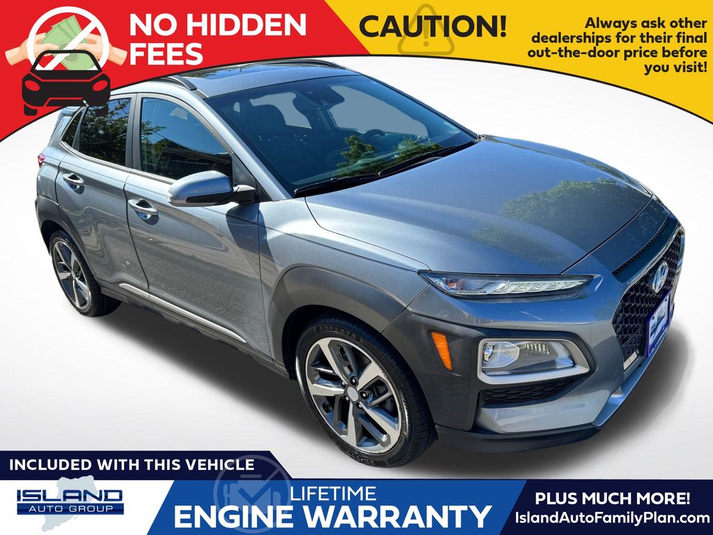 Sonic Silver 2020 Hyundai Kona SUV / Crossover All-Wheel Drive 7-Speed Automatic