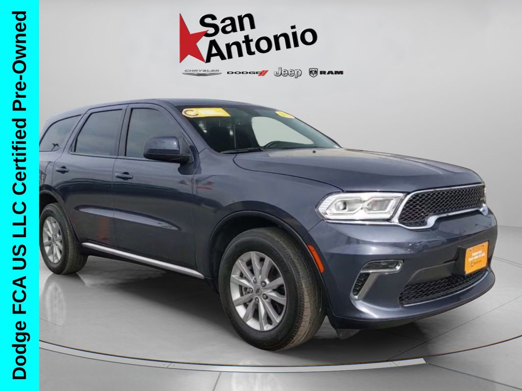 Reactor Blue Pearlcoat 2021 Dodge Durango SUV / Crossover Rear-Wheel Drive 8-Speed Automatic