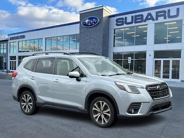 Crimson Red Pearl 2022 Subaru Forester SUV / Crossover All-Wheel Drive Continuously Variable Transmission