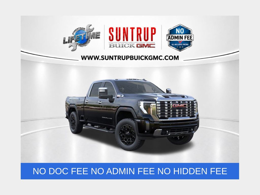 Onyx Black 2026 GMC Sierra 2500HD Pickup Truck Four-Wheel Drive Automatic