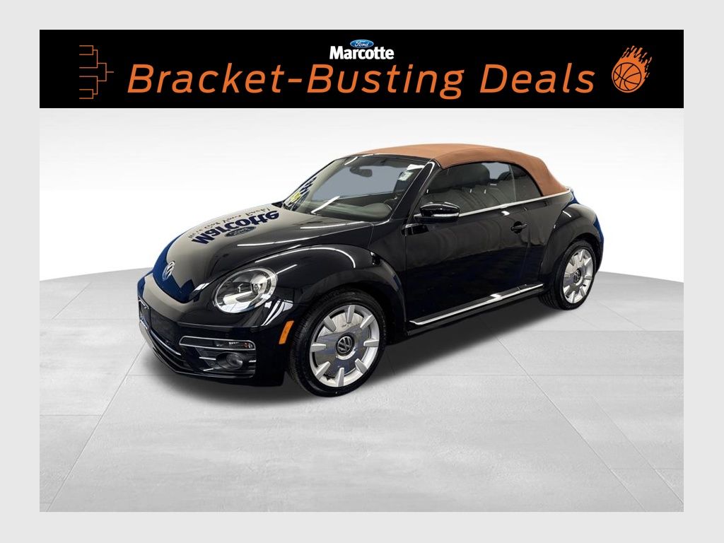 Deep Black 2019 Volkswagen Beetle 2.0T Final Edition SEL Convertible FWD Convertible Front-Wheel Drive 6-Speed Automatic
